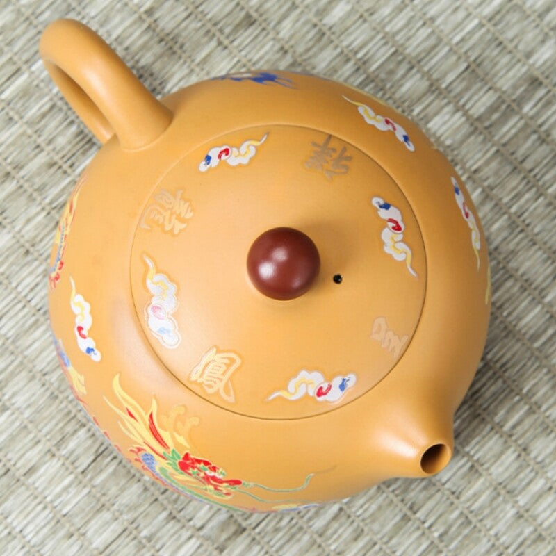 Chinese Tea Pot Color Changes Creative Xishi Pot Real Yixing Zisha Duan Clay New