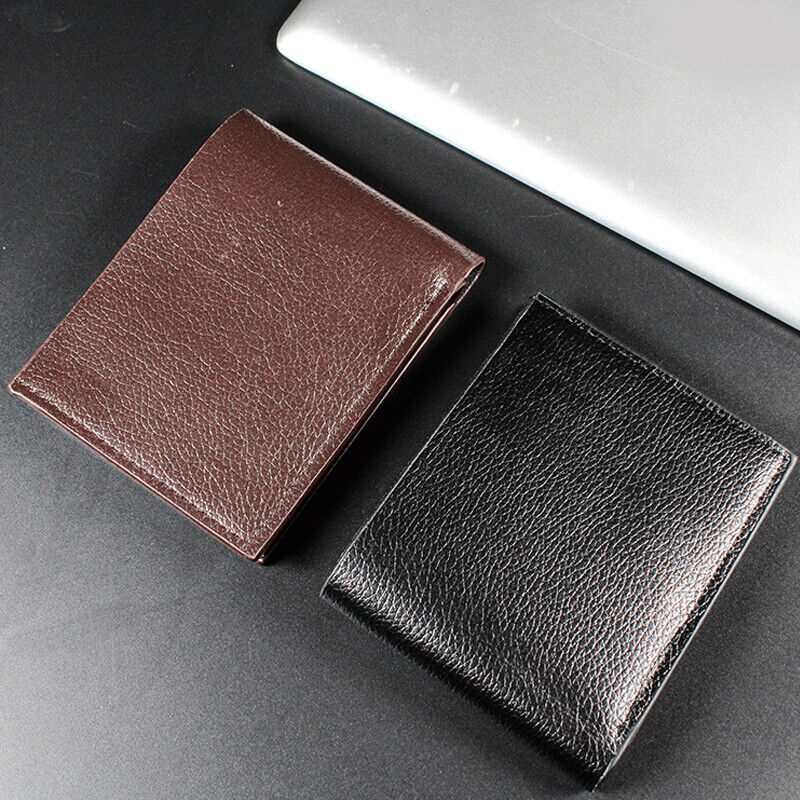 Card Bag Horizontal Wallet Purse Change Wallet Men's Short Wallet Card Pack PU