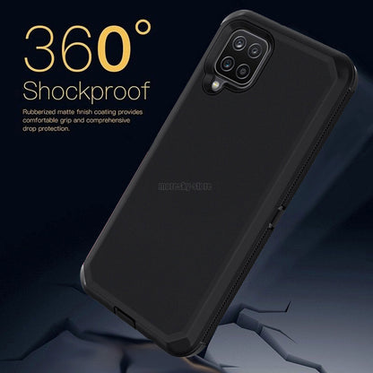 Case Clip Holster Cover,Tempered Glass Protector For Samsung Galaxy A42 5G