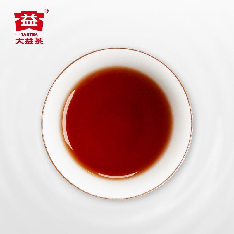 357g TAETEA Ripe Puerh Chinese Tea Batch 2101 Menghai Dayi "Pu Zhi Wei" Shu Puer