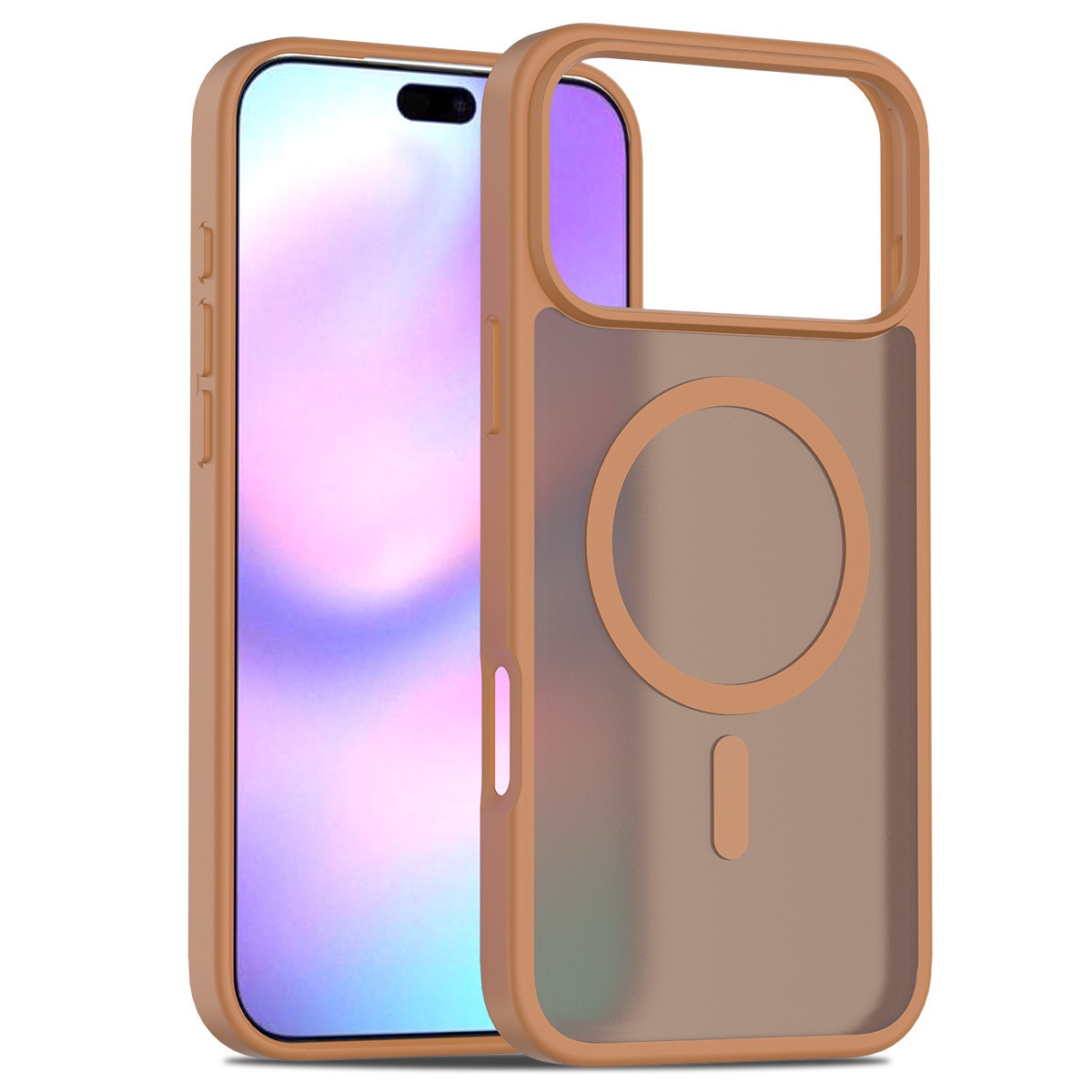 Suitable for iPhone 17 Pro Max 17 Air protective case with magnetic matte finish