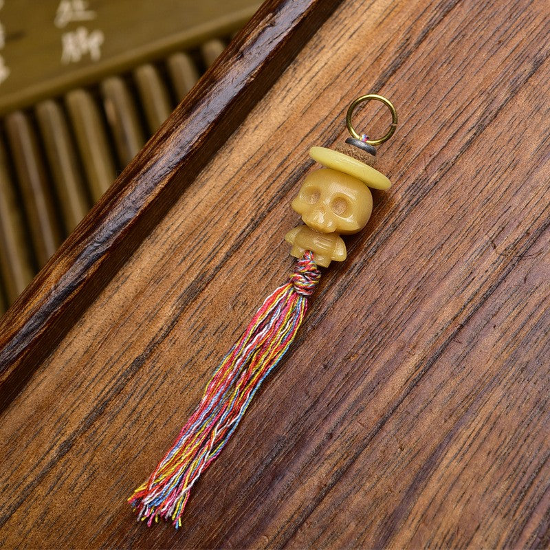 Handmade Tassel Side Pendant Charm For Prayer Beads Bracelet Accessory