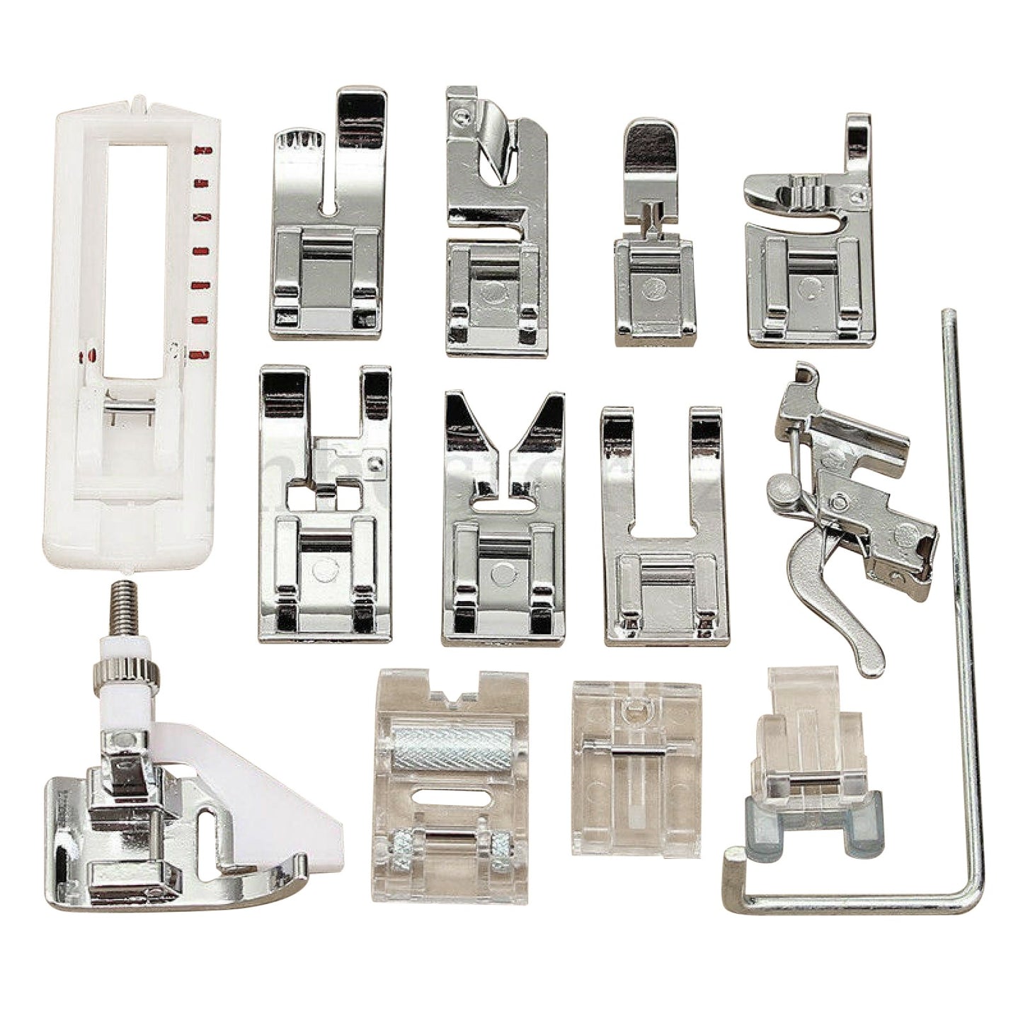 14Pcs Snap Presser Foot Set for VIKING HUSQVARNA Sewing Machines 335 330 325 E