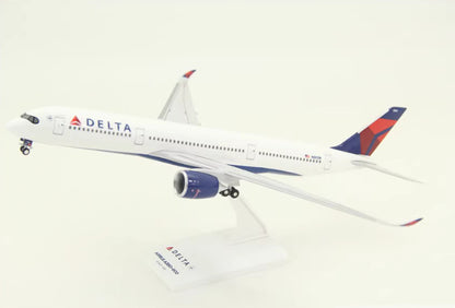 1:200 33CM RISESOON DELTA AIRBUS A350-900 Passenger Airplane ABS Plastic Model