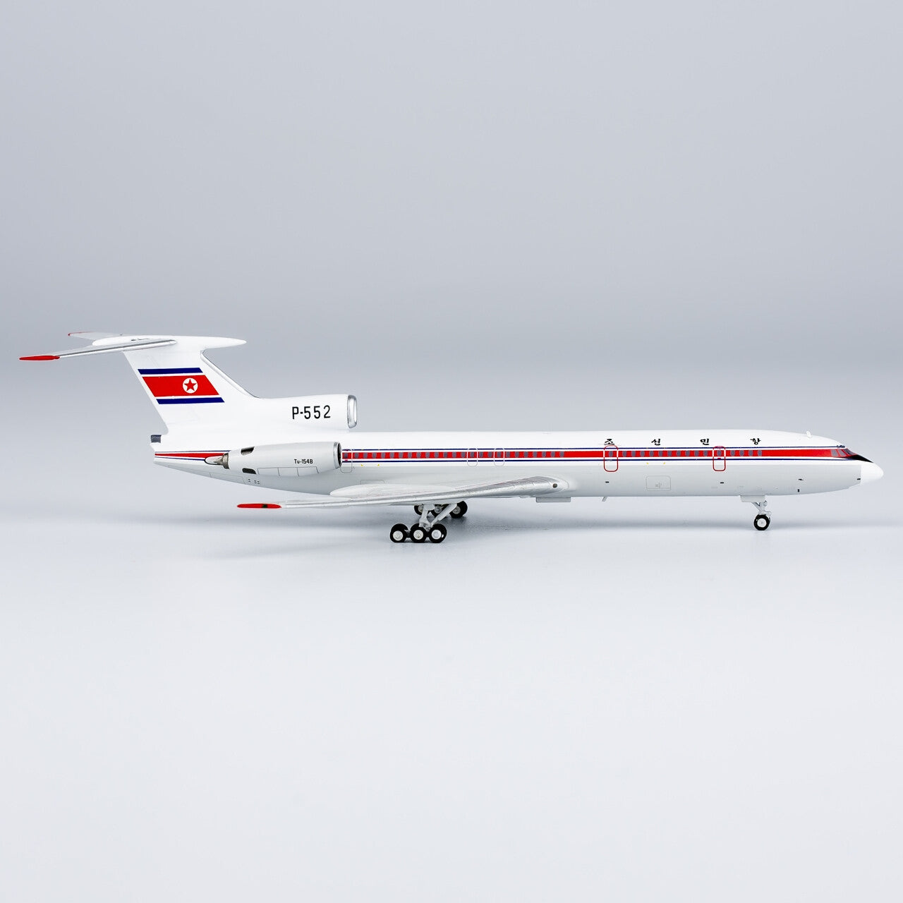 1:400 NG Models Air Koryo Passenger Plane Tupolev TU-154 Diecast Aircraft Model