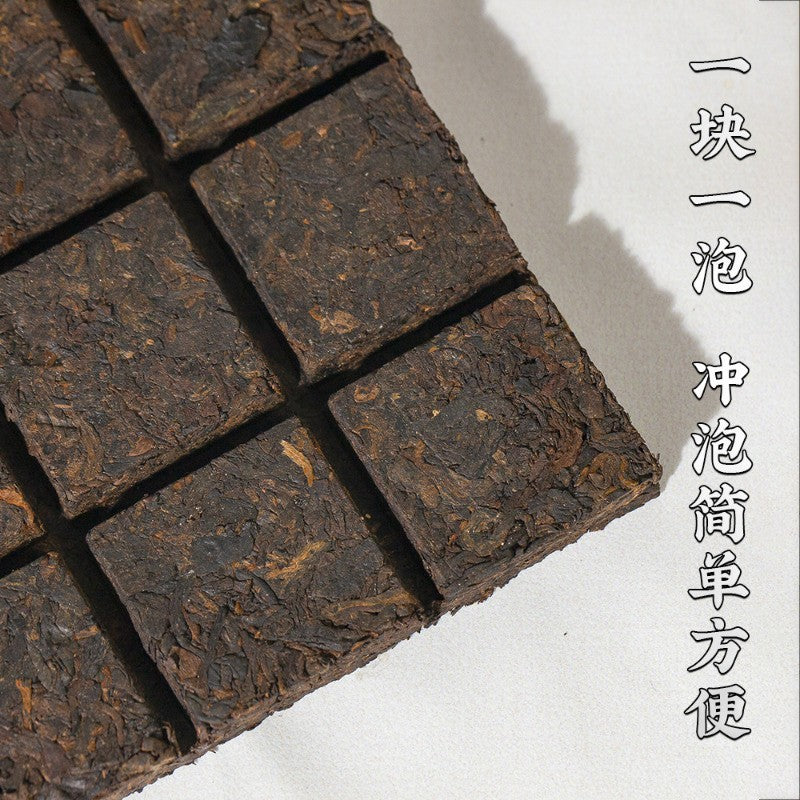 60g Authentic Yunnan Menghai 2024 Mellow Aroma Ripe Pu'er Tea Small Tea Bricks