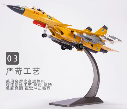 1:48 44CM AF1 J-15 Shipborne Fighter Plane Jet Diecast Military Aircraft Model