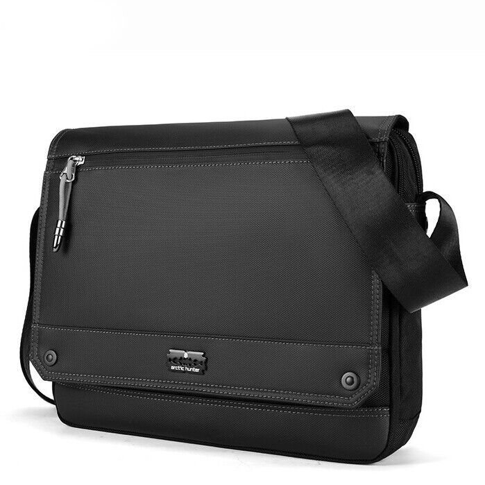 Men's Oxford cloth Waterproof 14" Shoulder Messenger Bags Business Crossbody Bag