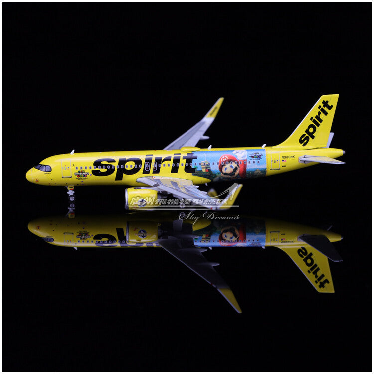 1:400 Phoenix Spirit AIRBUS A320neo Passenger Airplane Diecast Aircraft Model