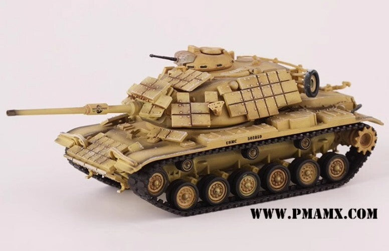 PMA 1/72 US M60A1 Reactive Armour 1990 Gulf War Tank Finished Model Toys
