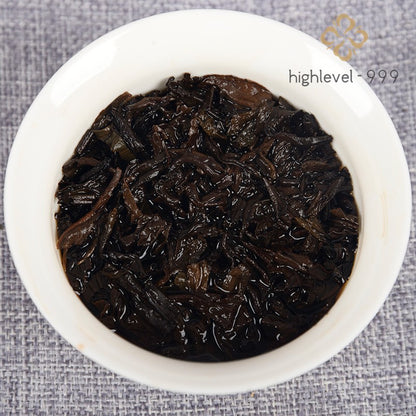 357g 2008 Yunnan Pu'er Tea Cake Ripe Pu erh Tea Cake Meng Ba Na Xi Aged Tea Cake