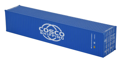 1:87 COSCO 40GP Metal Shipping Container Model Toy Home Office Decor Gift