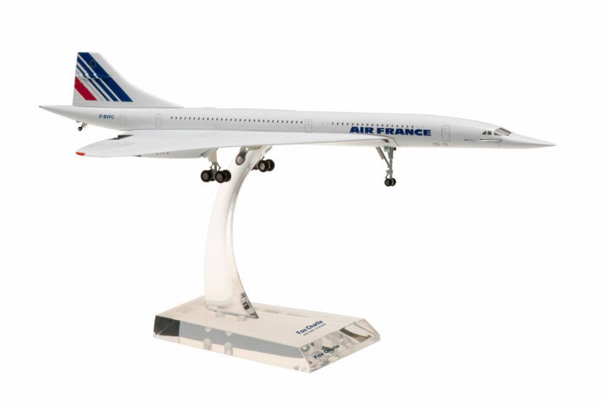 1:200 31CM Hogan AIR FRANCE Concorde Passenger Aeroplane Diecast Aircraft Model
