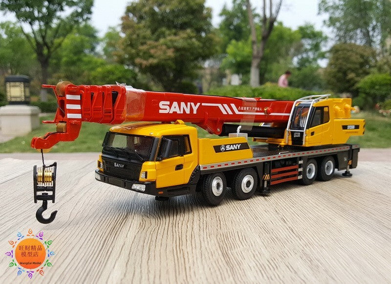 1:43 32CM SANY STC500 TRUCK CRANE Construction Equipment Machine Diecast Model