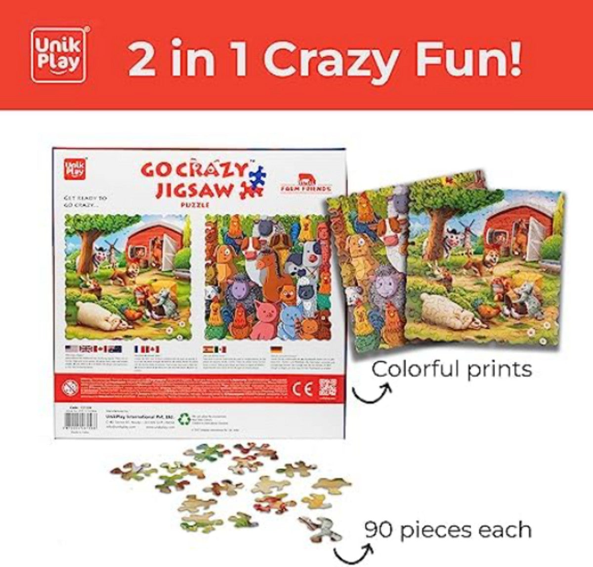 Kids Jigsaw Puzzle (Farm Big)