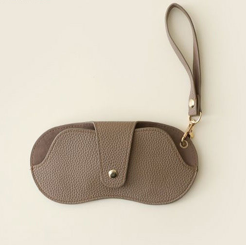 Soft Leather Sunglasses Bag,Glasses Pouch Carrying Organizer Eyeglass NEW