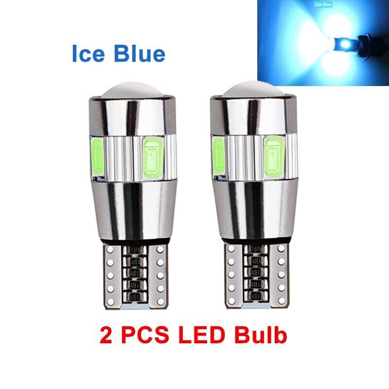 LED Lights Car Bulbs Clearance Wedge Side Reverse Lamps Car Interior Lights 2Pcs