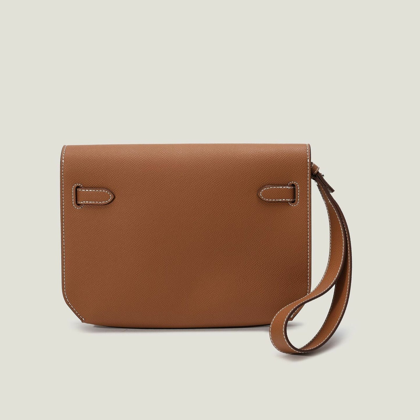Small Flap Real Leather Belt Clutch Purse Briefcase Shoulder bag Satchel Handbag