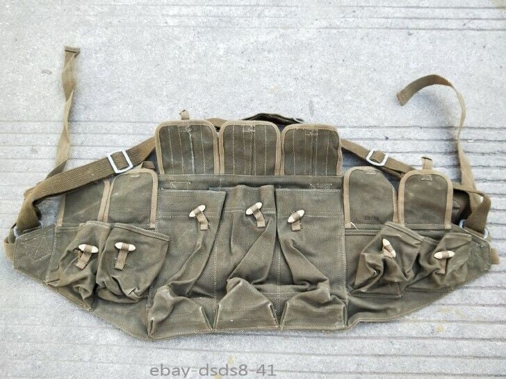 1960-1970 New Original Surplus Type 56 Chest Rig Ammo Pouch Mag Pouch Made