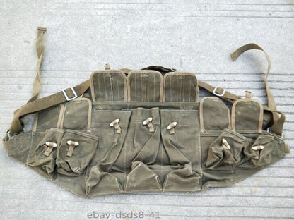 1960-1970 New Original Surplus Type 56 Chest Rig Ammo Pouch Mag Pouch Made