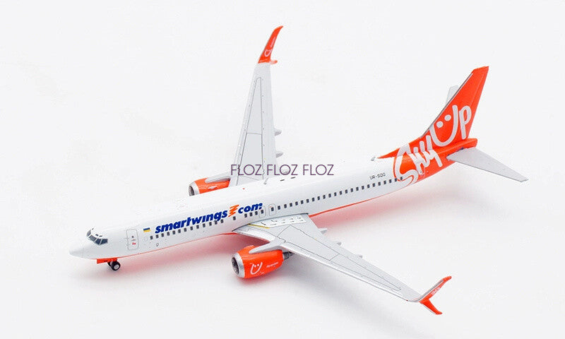 JC WINGS Sky Up Airlines smartwings for Boeing B737-800 UR-SQG 1:400 Plane Model