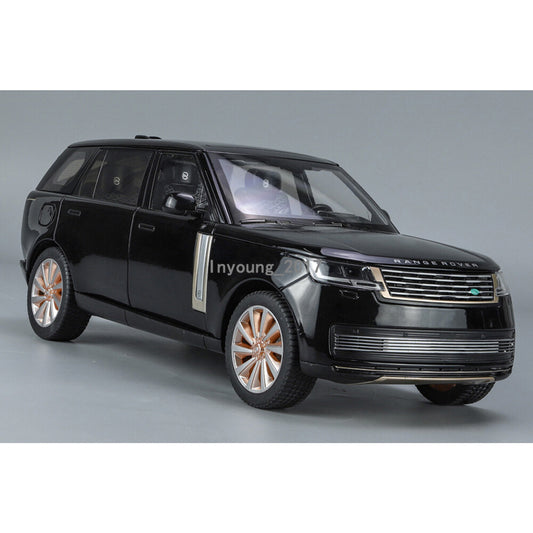 Land Rover Range Rover SV 1:18 Diecast Model Car Metal Collectible Vehicle Black