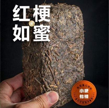 雅安藏茶康砖2600g四川雅安土特产茯砖藏砖黑砖大茶马茶黑茶砖茶ya'an Tibetan Tea Kang Brick 2600g