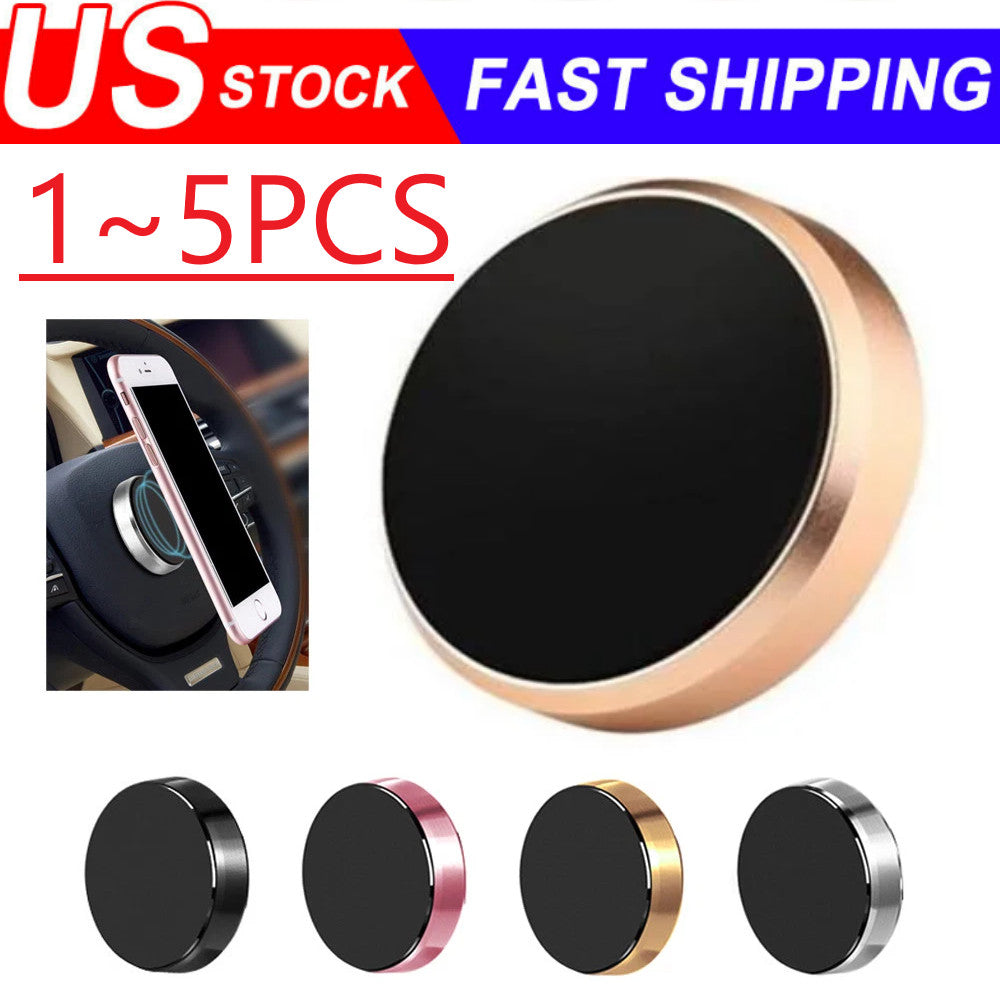 2-Pack Magnetic Universal Car Mount Holder For Cell Phone Samsung Galaxy iPhone