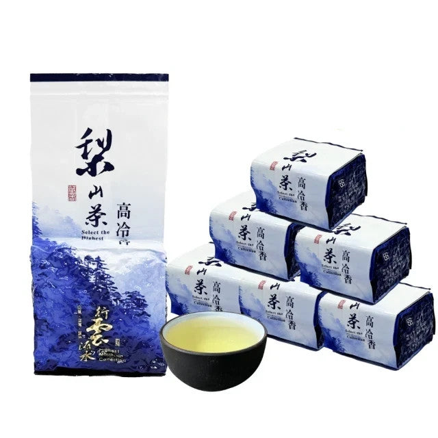 Taiwan unique Oolong tea,Lishan Rich Sweet Fruit Oolong Tea,75g*10
