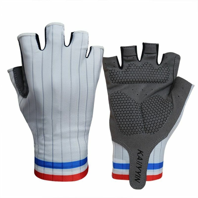 Cycling Gloves Aero Bike Team Half Finger Outdoor Road Sport Men Women Bicycle