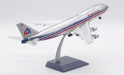1:200 35CM InFlight American BOEING 747-100 Passenger Airplane Diecast Model