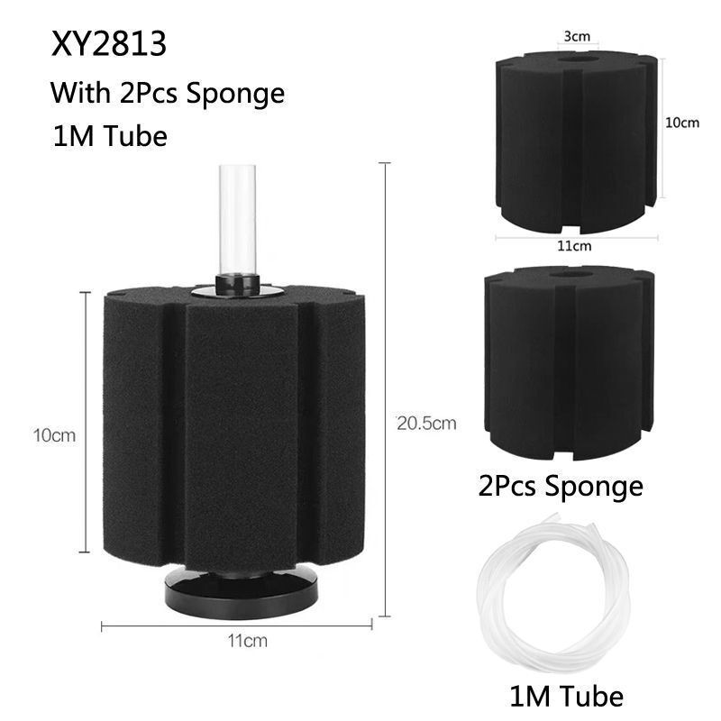 Aquarium Filter Fish Tank Air Pump Skimmer Biochemical Sponge Filtering Material