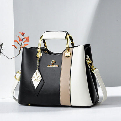 Women Lady Crossbody PU Leather Messenger Bag Shoulder Handbag Purse Tote Bag