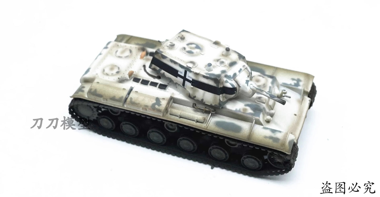 Trumpeter 1:72 KV-1 Heavy Tank (Captured in Germany) Finished 36278 Model