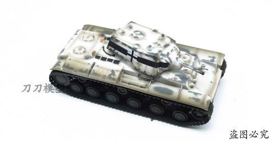 Trumpeter 1:72 KV-1 Heavy Tank (Captured in Germany) Finished 36278 Model