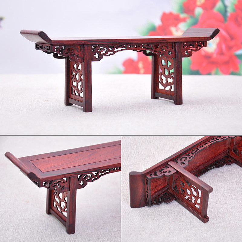 Mahogany Mini Furniture Chinese Retro Scene Decoration Dollhouse Furniture Model