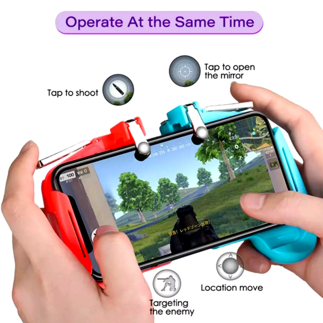 Colorful Gaming Joystick AK16 Trigger Button L1R1 Shooter Stretchable PUBG Game