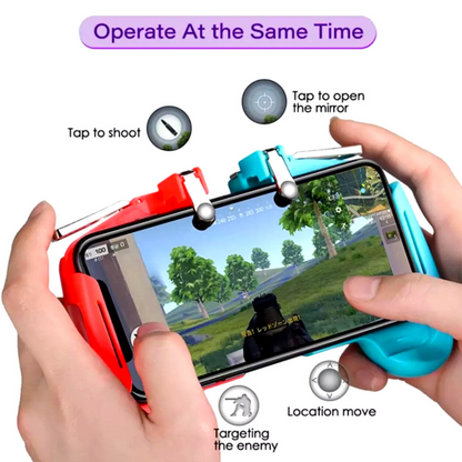 Colorful Gaming Joystick AK16 Trigger Button L1R1 Shooter Stretchable PUBG Game