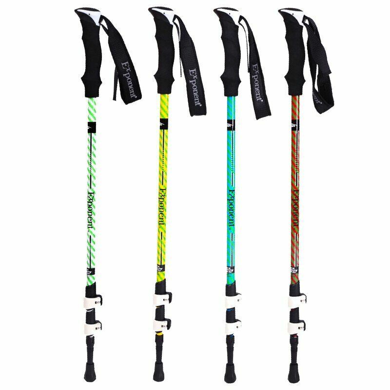 Carbon Fiber Walking Stick Hiking Pole Camping Hiking Telescopic Stick Trekking