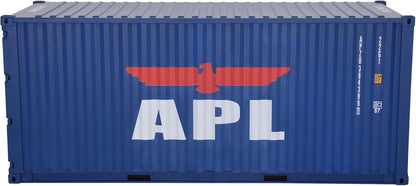 1:20 APL Shipping Container Model Abs Resin & Wood Toy Home Decoration Gift