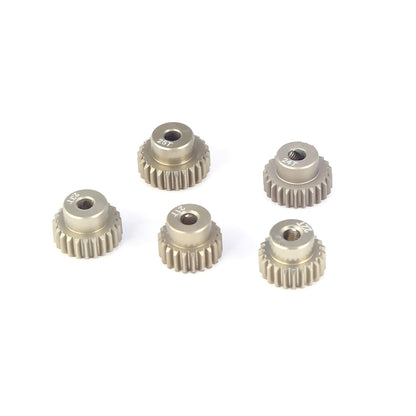 21T-25T Aluminum Pinion Gear Set For 1/10 RC Car Brushed Brushless Motor Parts;