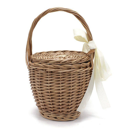 Fashion Beach Handbags Tote Travel Clutch Bohemian Straw Bags Summer Basket Bag