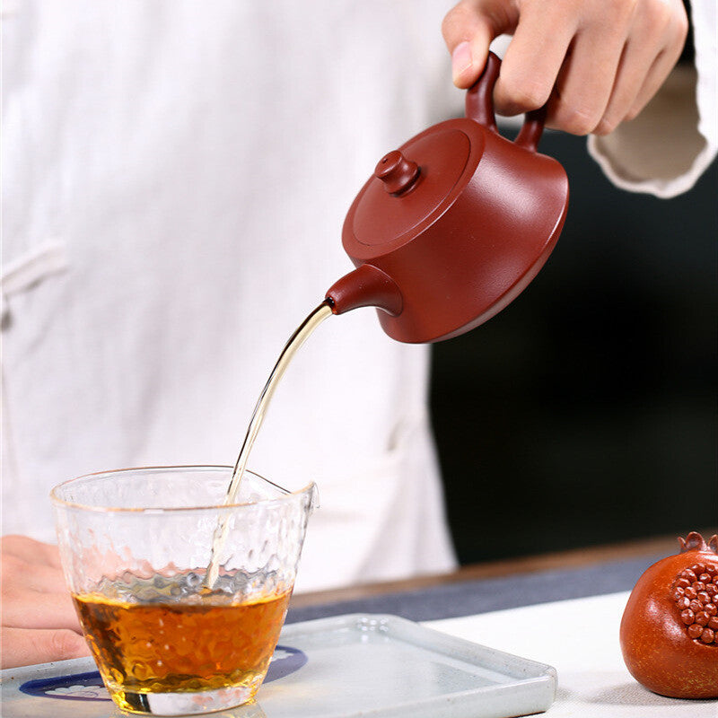 On Sales Marked Tea Pot True Yixing Zisha Dahongpao Clay Kungfu Te Apot 160ml