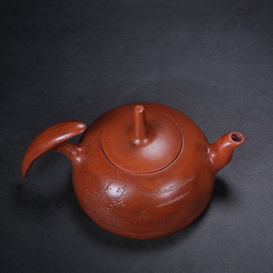 Chinese Yixing Zisha Clay Handmade Exquisite Teapot（Yuzhu 顾景舟）