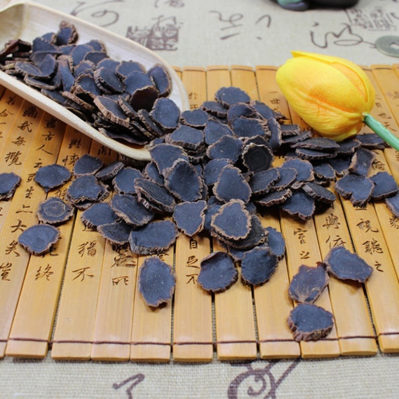 Dried Black Ginseng Root Slices Premium Natural Herbal Root 500g