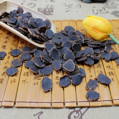 Dried Black Ginseng Root Slices Premium Natural Herbal Root 500g