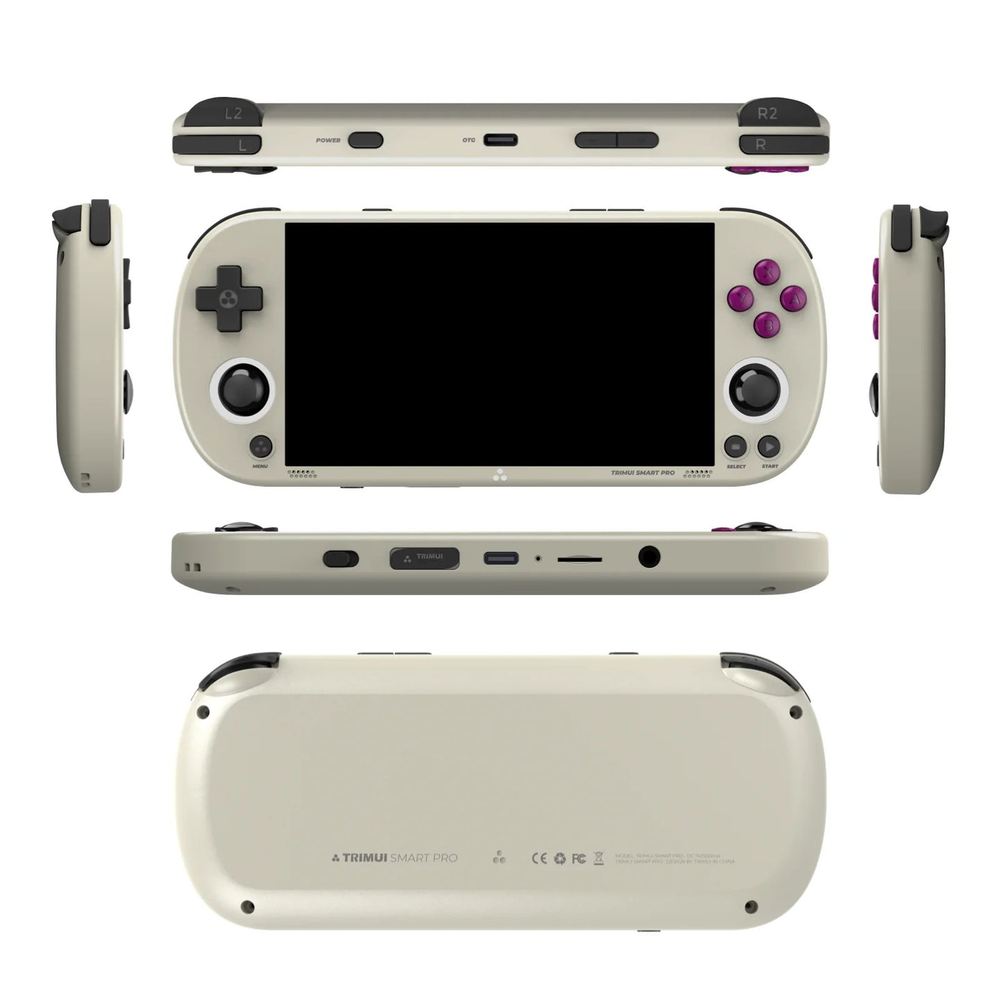 Trimui Smart Pro Handheld Gaming Console 4.96”IPS Screen Linux Emulator 64-256GB