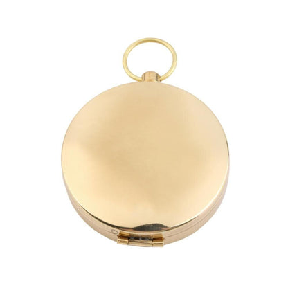 Outdoor Compass Hiking Camping Brass Pocket Watch Bronzing Antique Navigation 1p