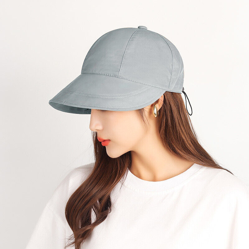 Womens Sun Hat Visors Fisherman Hat Hiking Baseball Cap Beach Cap UV Protection