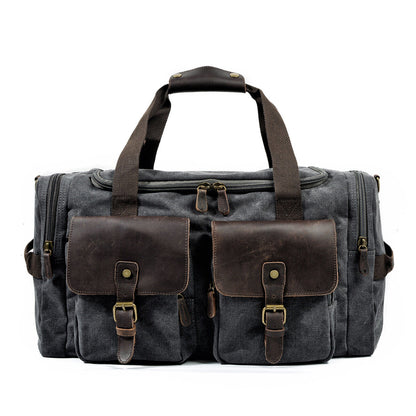 Retro Travel Bag Male Business Bag Large Capacity Travel Shoulder Messenger Bag